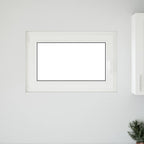 Finestra per Soffitta RISOR 90 x 60 cm PVC e Vetro Bianco