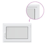 Finestra per Soffitta RISOR 90 x 70 cm PVC e Vetro Bianco