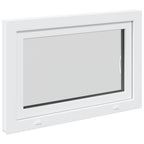 Finestra per Soffitta RISOR 90 x 70 cm PVC e Vetro Bianco
