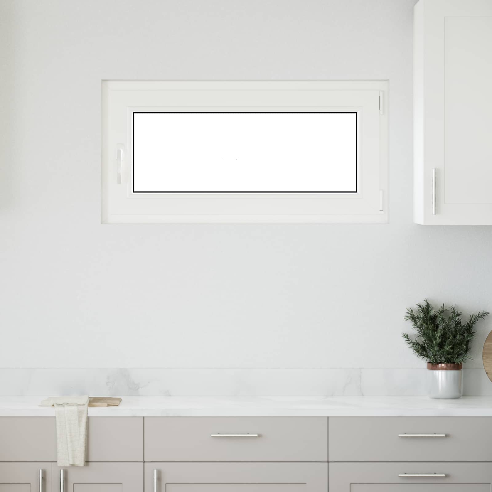Finestra per Soffitta RISOR 100 x 50 cm PVC e Vetro Bianco