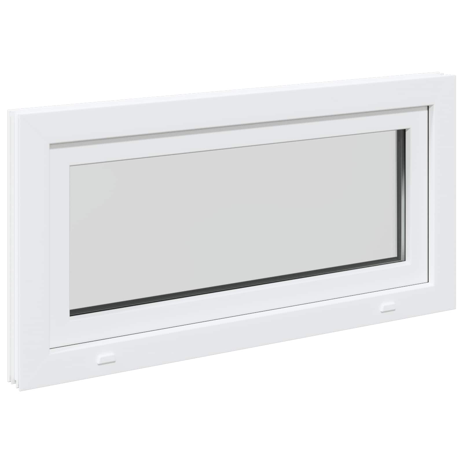 Finestra per Soffitta RISOR 100 x 50 cm PVC e Vetro Bianco