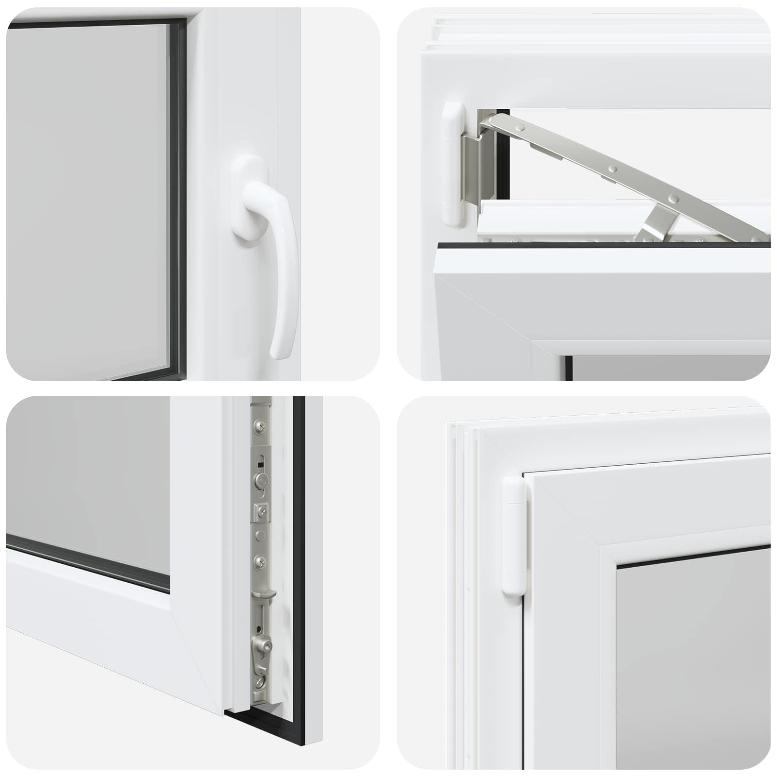 Finestra per Soffitta RISOR 100 x 50 cm PVC Bianco