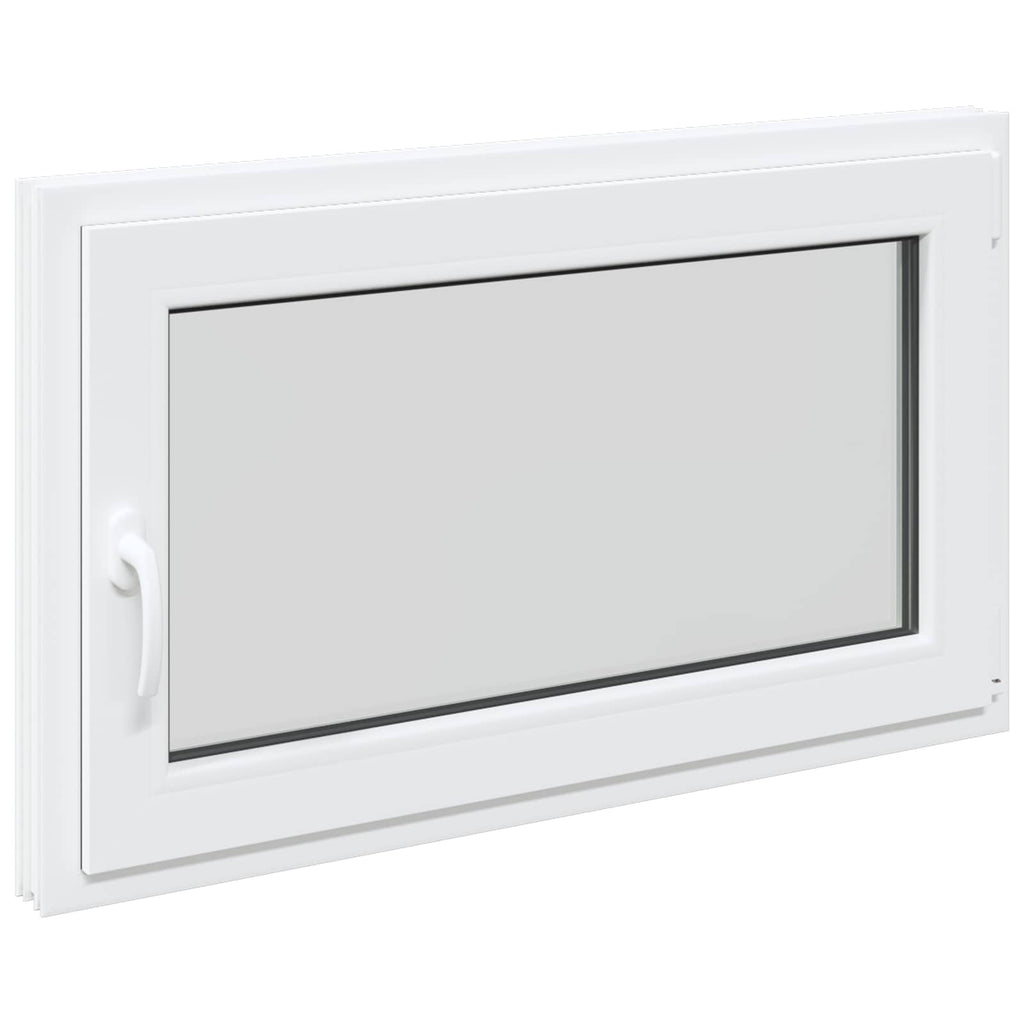 Finestra per Soffitta RISOR 100 x 60 cm PVC e Vetro Bianco