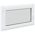 Finestra per Soffitta RISOR 100 x 60 cm PVC e Vetro Bianco