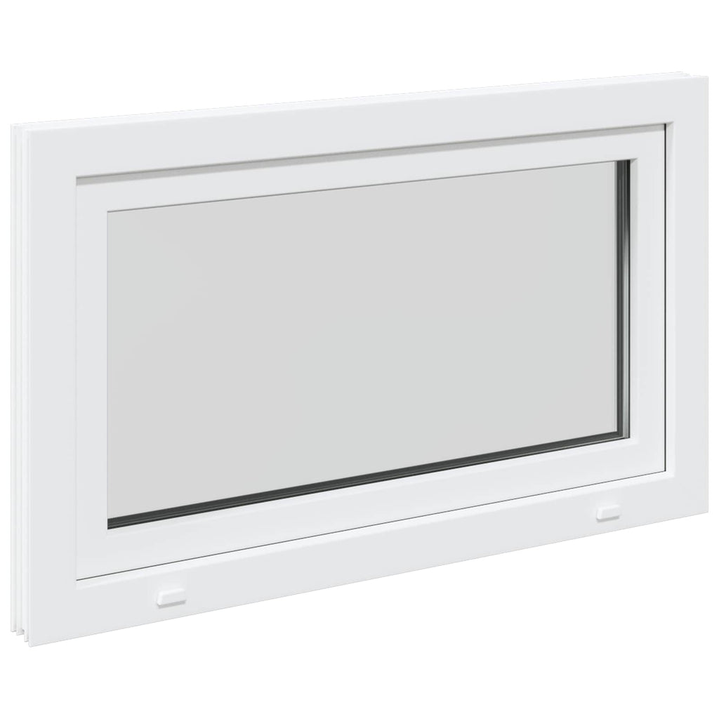 Finestra per Soffitta RISOR 100 x 60 cm PVC e Vetro Bianco