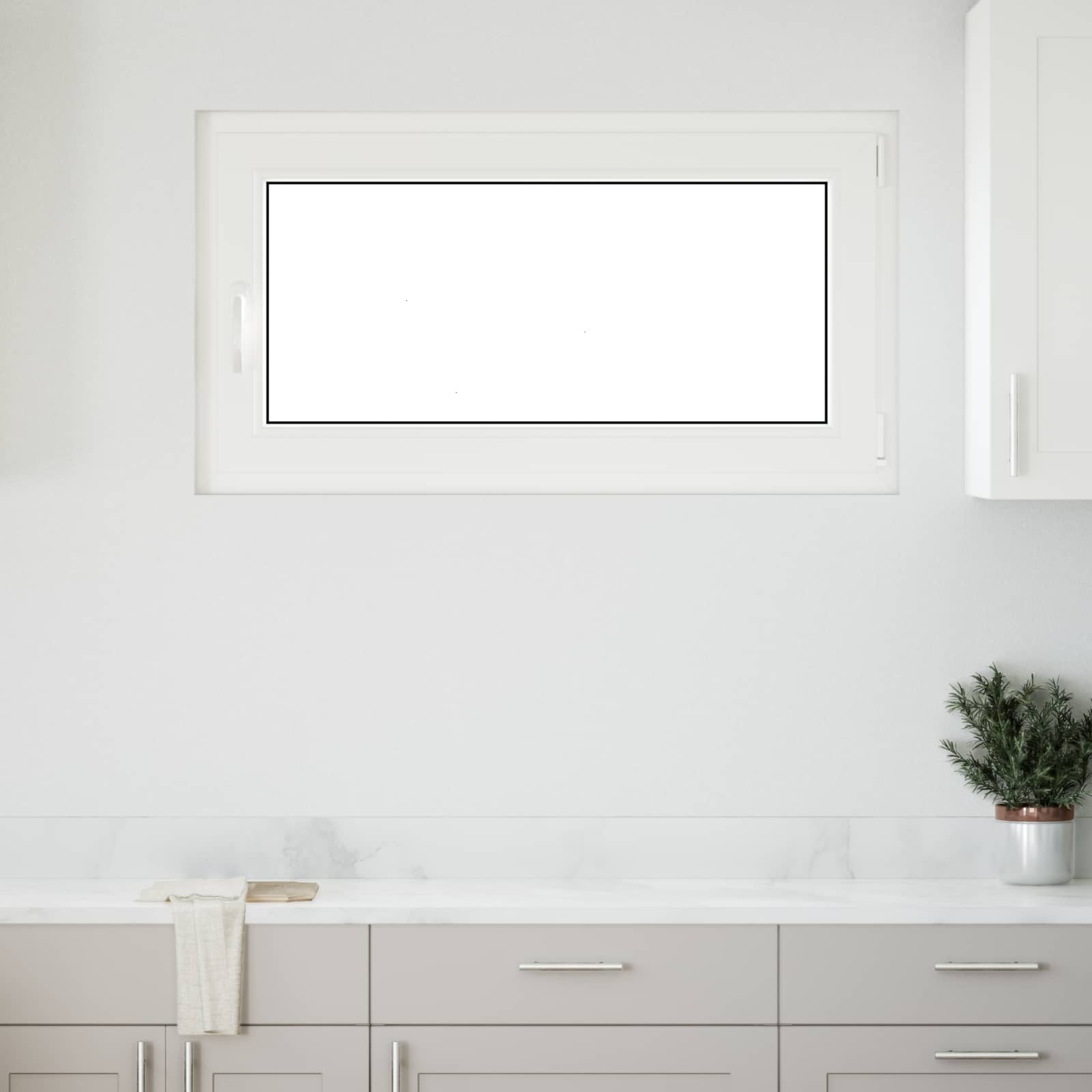 Finestra per Soffitta RISOR 110 x 50 cm PVC Bianco