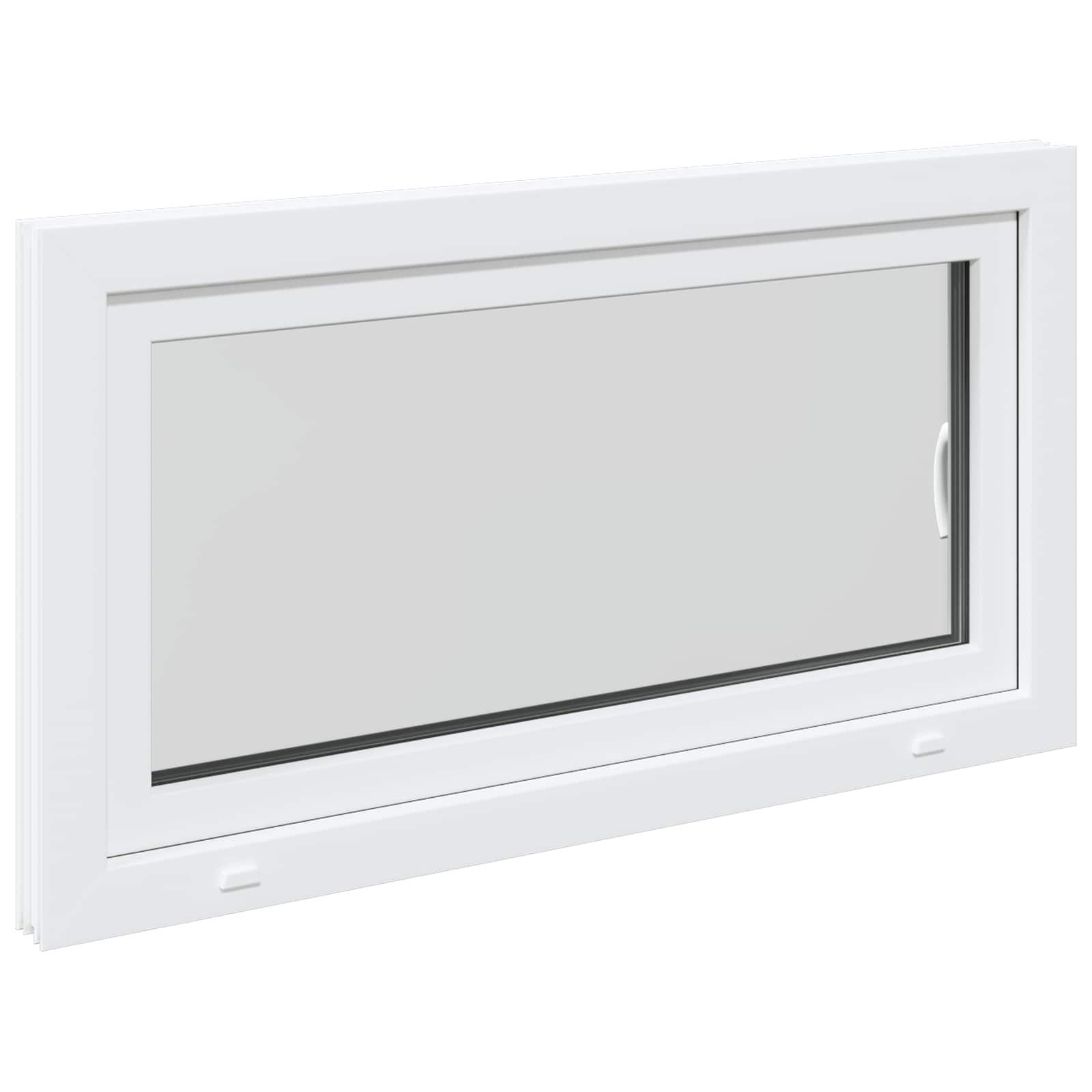 Finestra per Soffitta RISOR 110 x 50 cm PVC Bianco