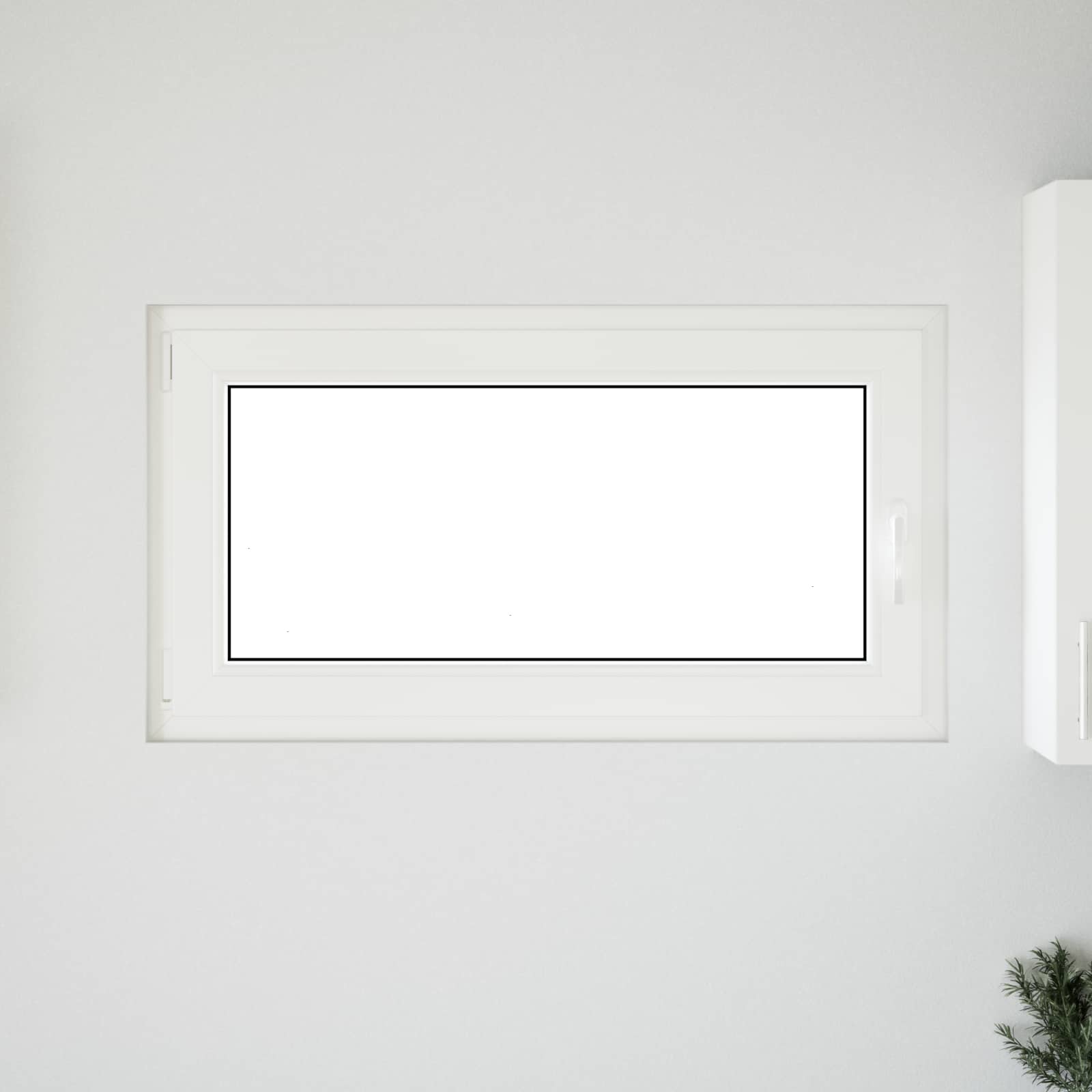 Finestra per Soffitta RISOR 110 x 50 cm PVC e Vetro Bianco