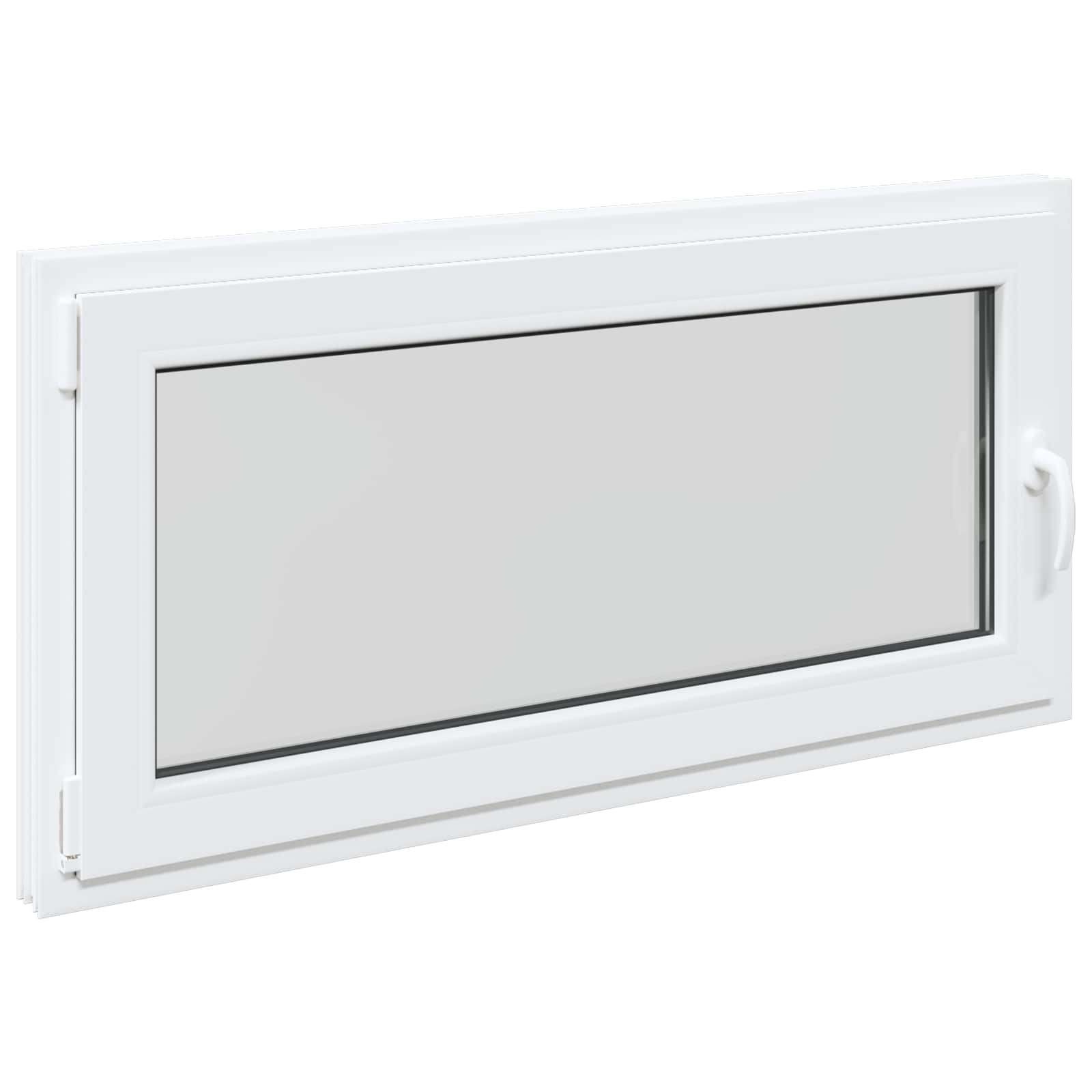 Finestra per Soffitta RISOR 120 x 60 cm PVC e Vetro Bianco