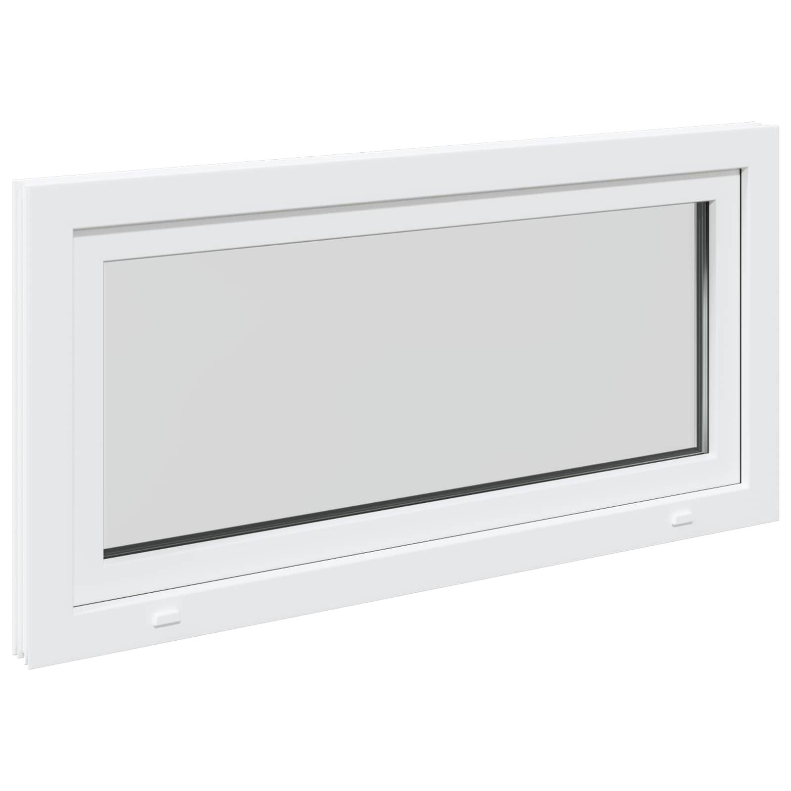 Finestra per Soffitta RISOR 120 x 60 cm PVC e Vetro Bianco