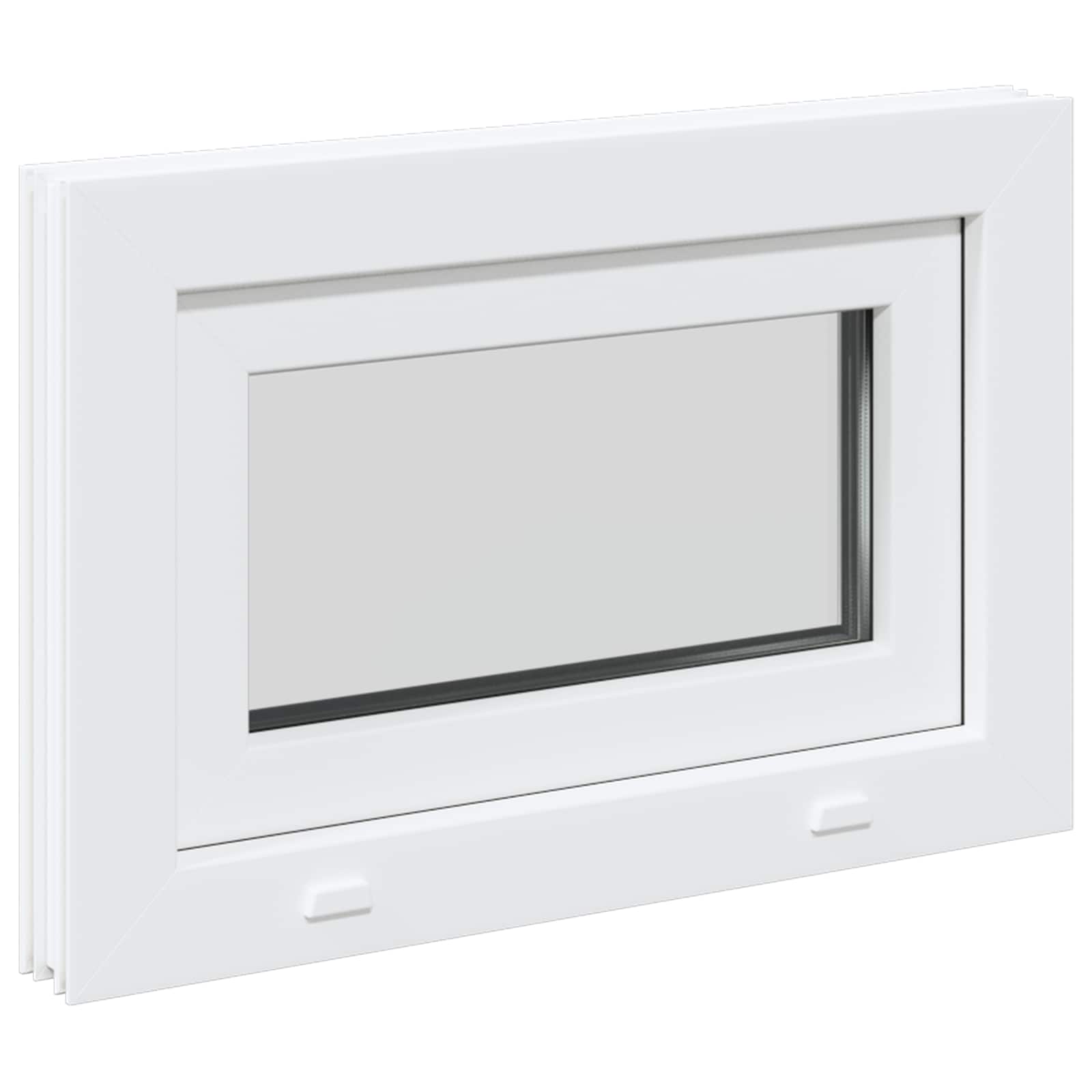 Finestra per Soffitta RISOR 60 x 40 cm PVC e Vetro Bianco
