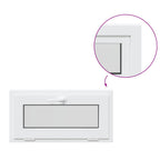 Finestra per Soffitta RISOR 80 x 40 cm PVC e Vetro Bianco