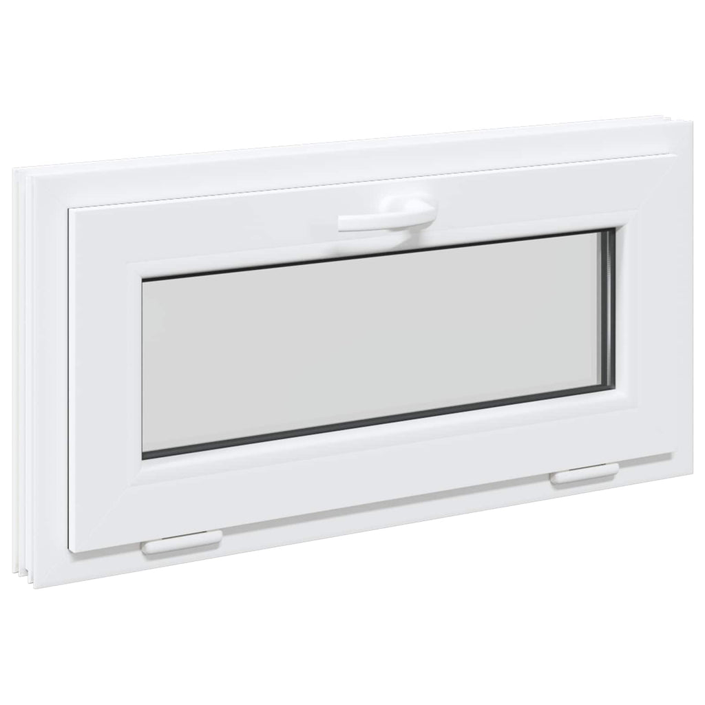 Finestra per Soffitta RISOR 80 x 40 cm PVC e Vetro Bianco