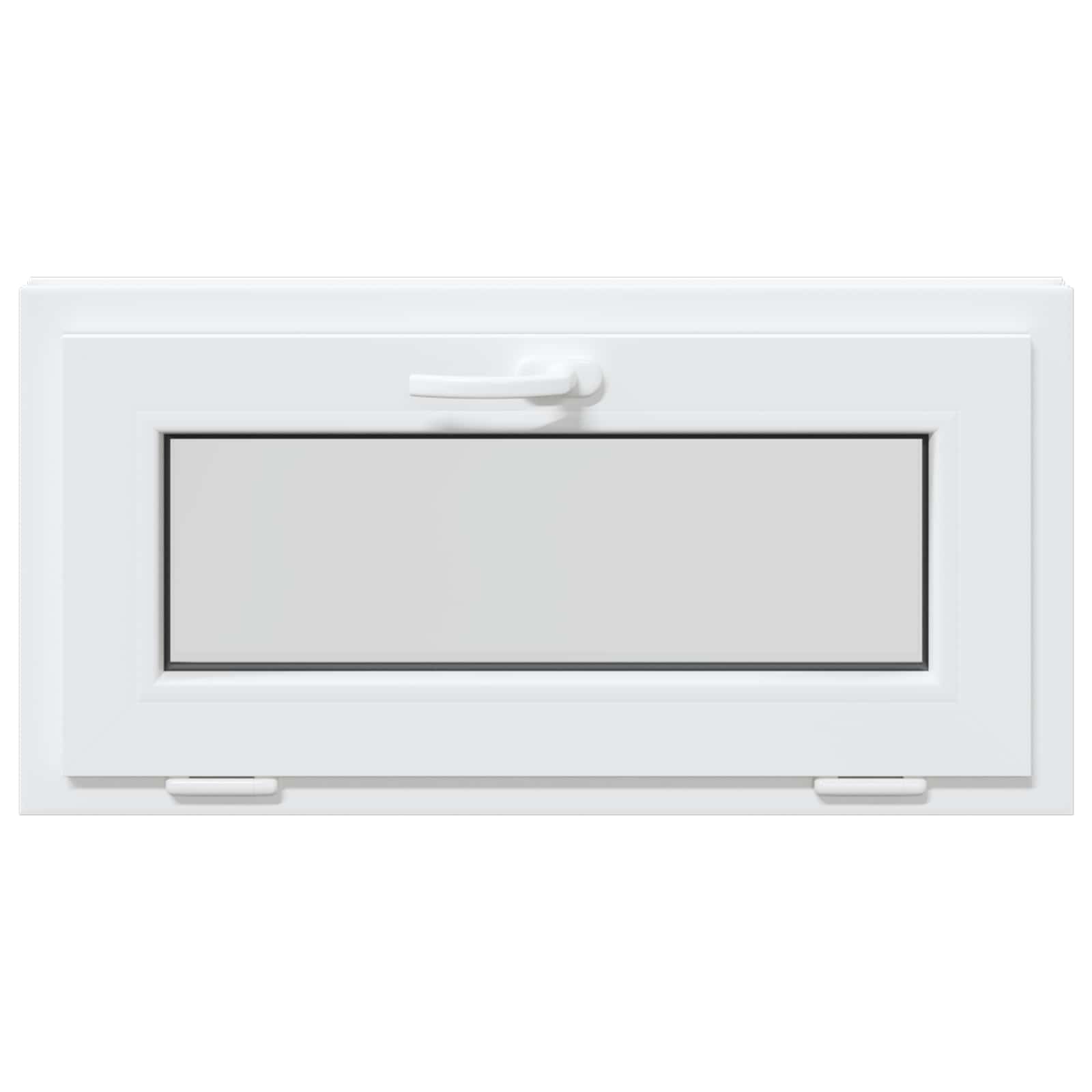 Finestra per Soffitta RISOR 80 x 40 cm PVC e Vetro Bianco