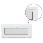 Finestra per Soffitta RISOR 90 x 40 cm PVC e Vetro Bianco