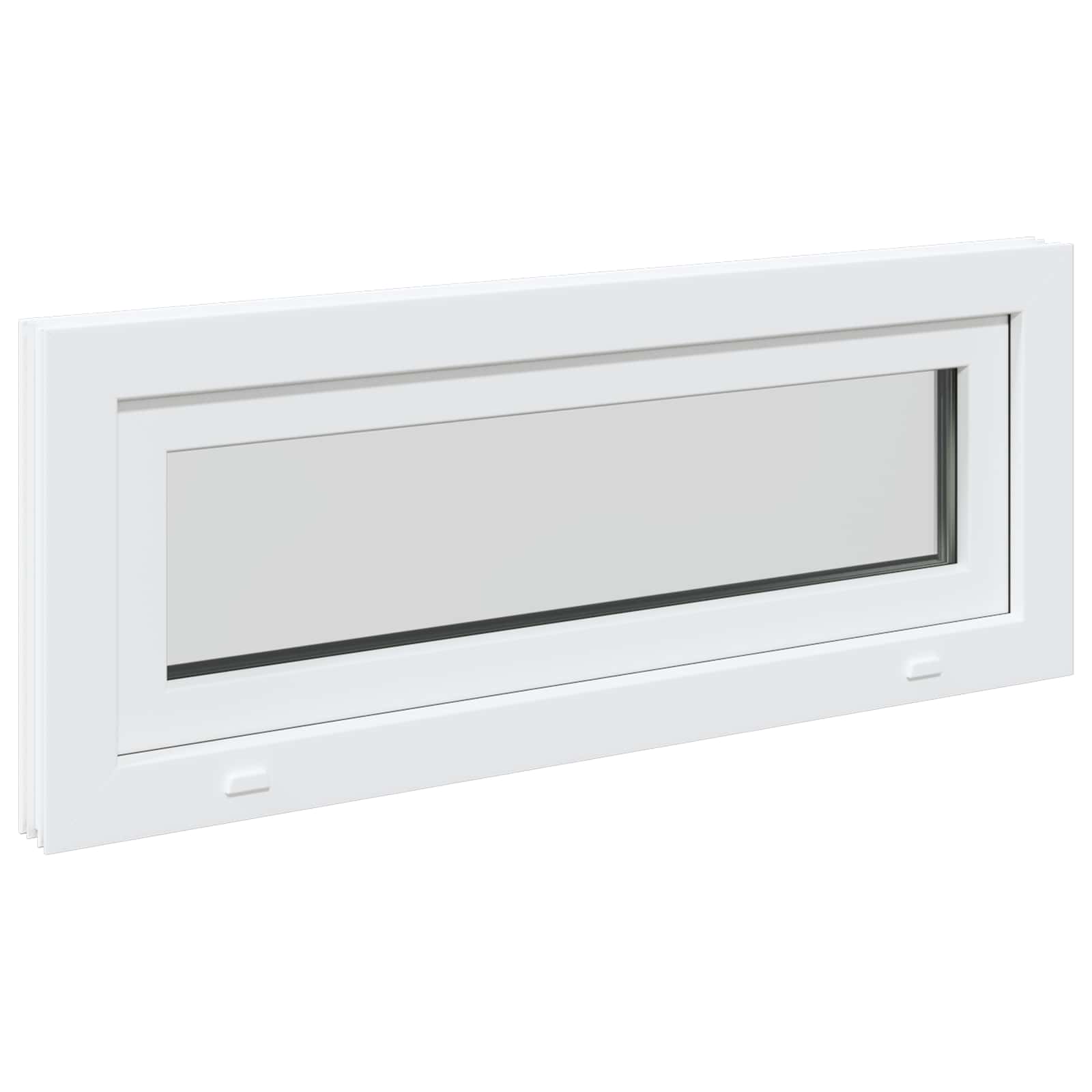 Finestra per Soffitta RISOR 110 x 40 cm PVC e Vetro Bianco