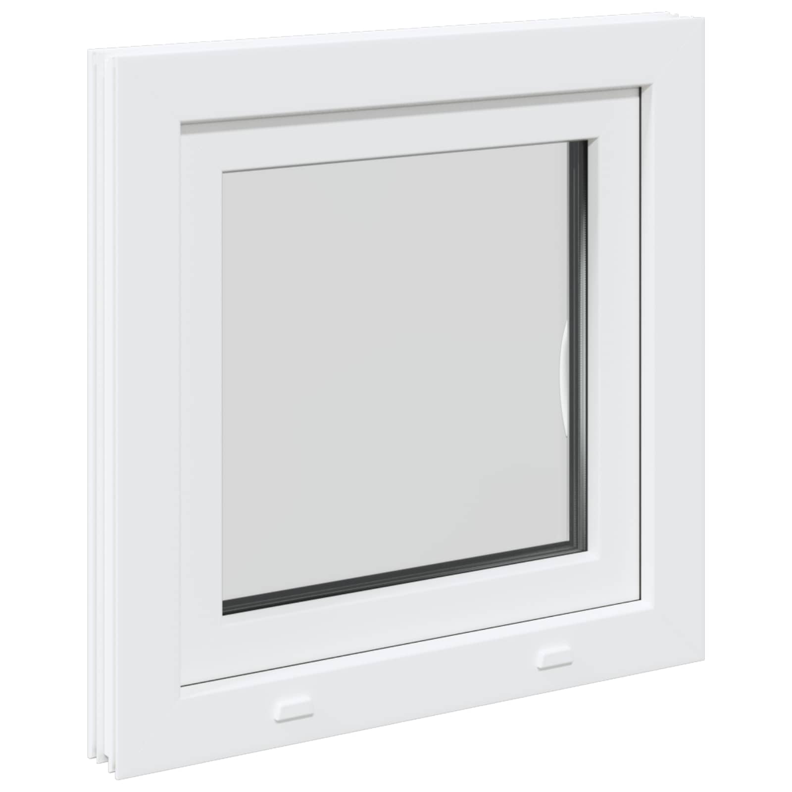 Finestra per Soffitta RISOR 50 x 50 cm PVC e Vetro Bianco
