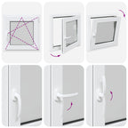 Finestra per Soffitta RISOR 50 x 50 cm PVC e Vetro Bianco