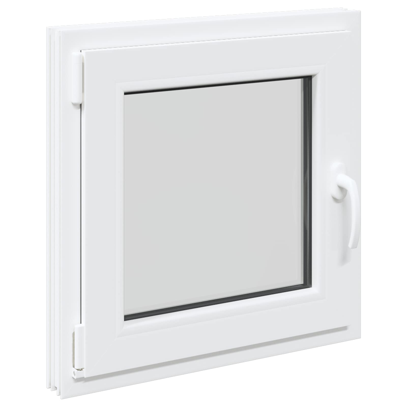 Finestra per Soffitta RISOR 50 x 50 cm PVC e Vetro Bianco