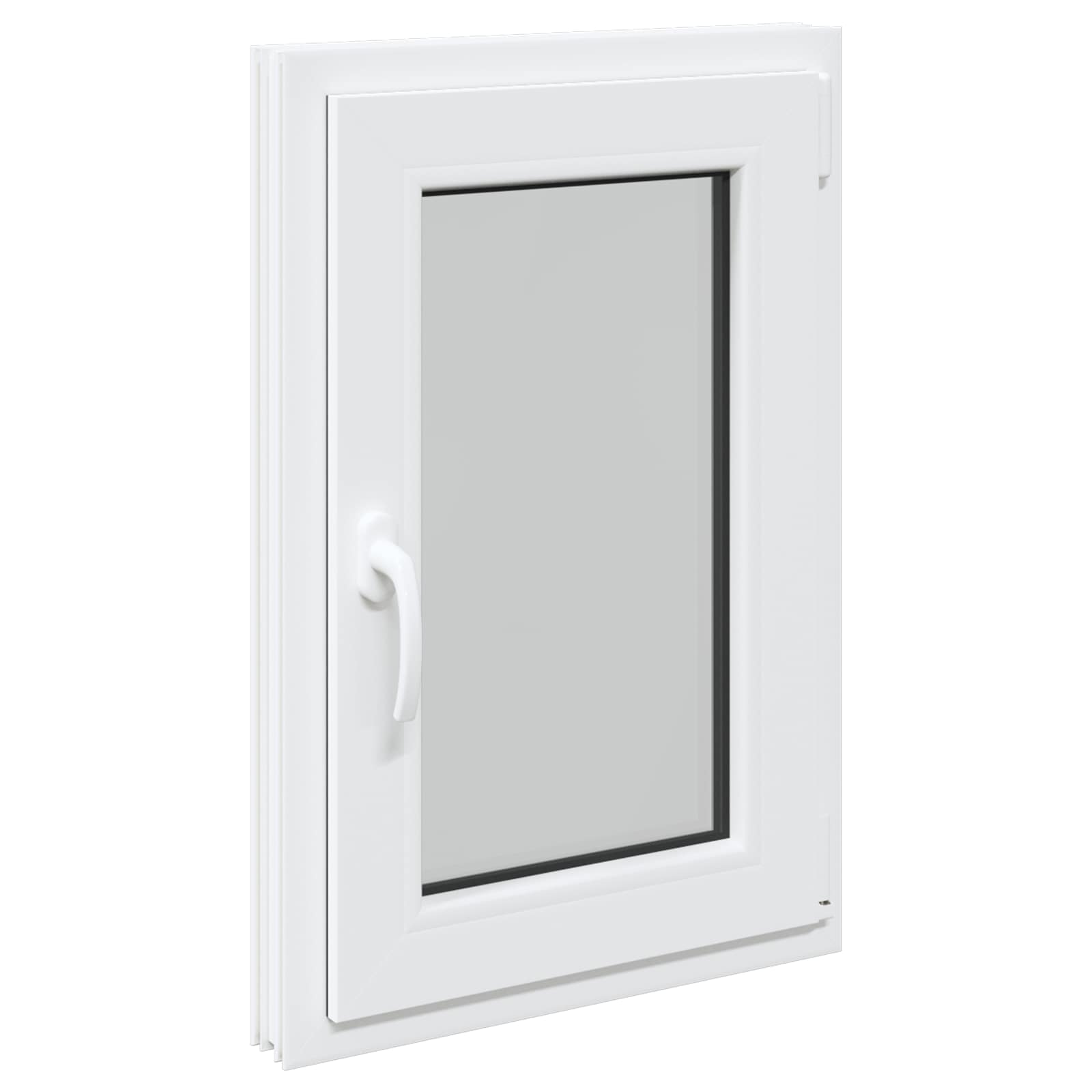 Finestra per Soffitta RISOR 50 x 75 cm PVC e Vetro Bianco