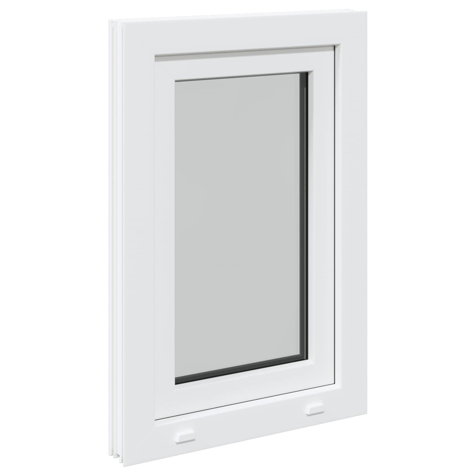 Finestra per Soffitta RISOR 50 x 75 cm PVC e Vetro Bianco