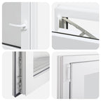 Finestra per Soffitta RISOR 60 x 60 cm PVC e Vetro Bianco