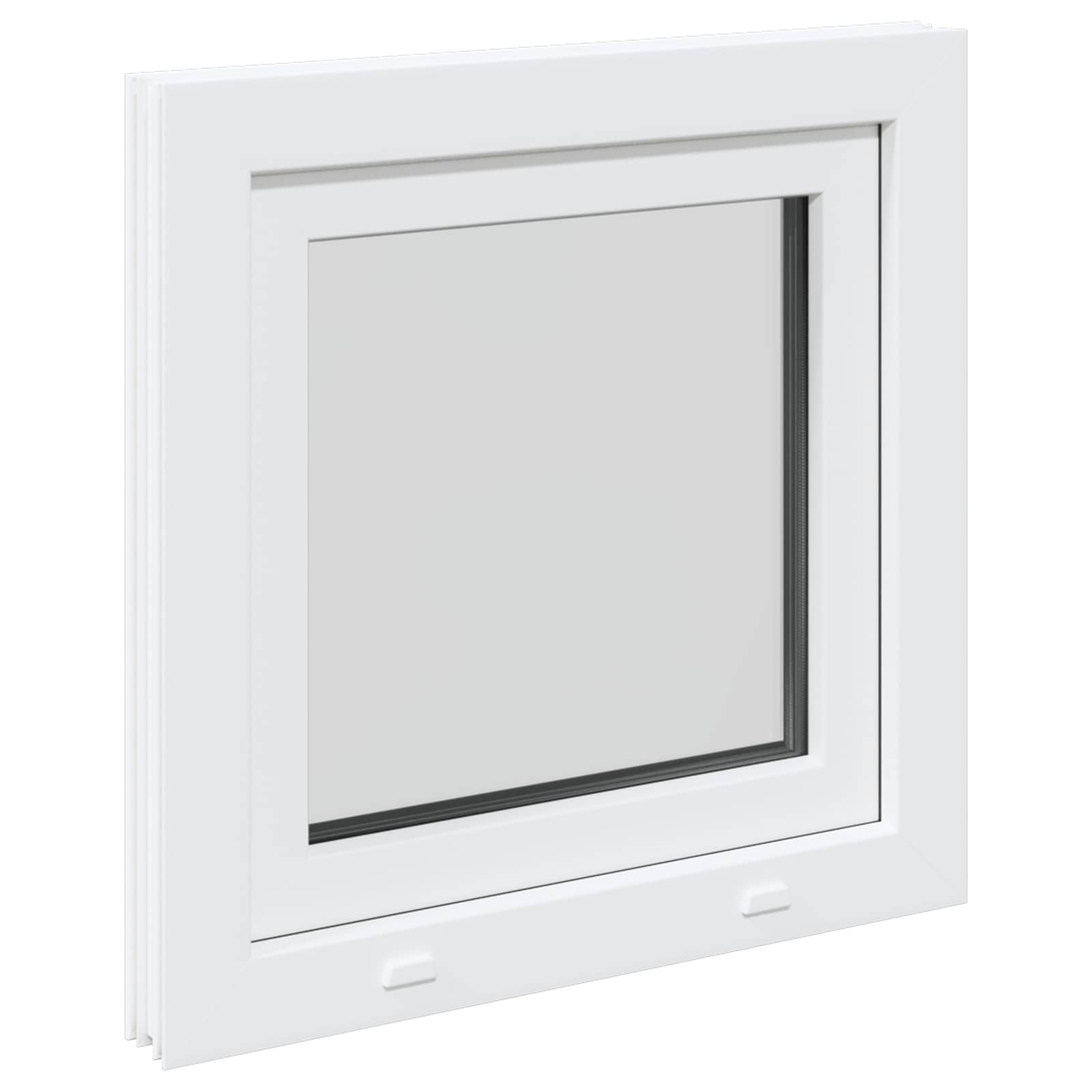 Finestra per Soffitta RISOR 60 x 60 cm PVC e Vetro Bianco