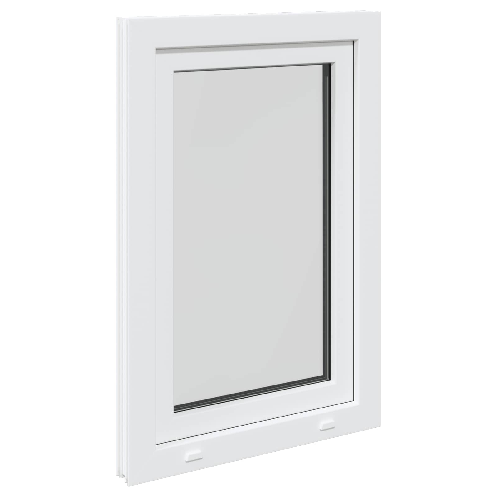 Finestra per Soffitta RISOR 60 x 80 cm PVC e Vetro Bianco