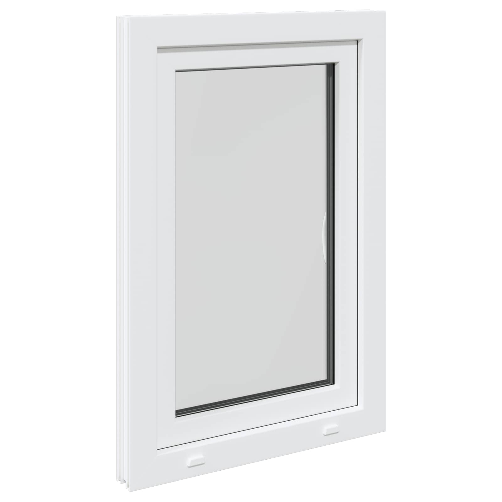 Finestra per Soffitta RISOR 60 x 90 cm PVC e Vetro Bianco