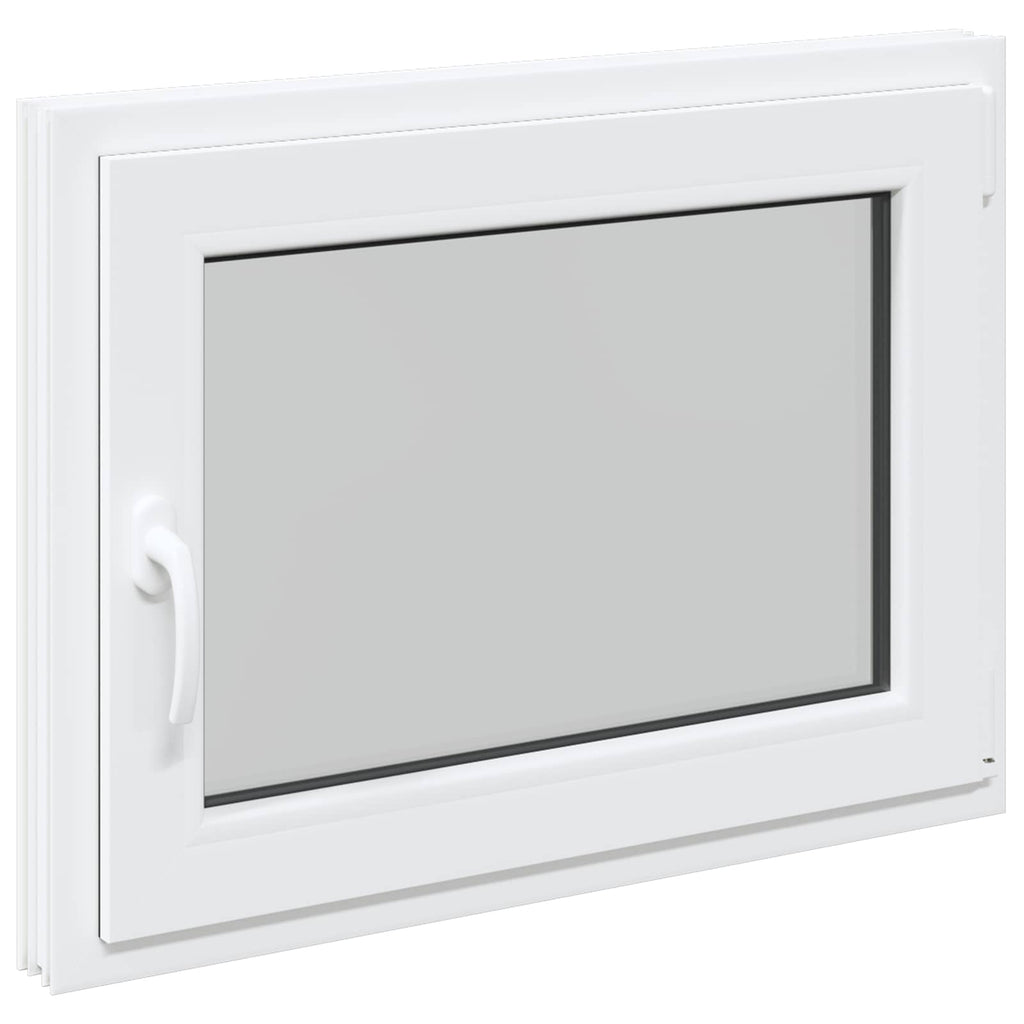 Finestra per Soffitta RISOR 80 x 50 cm PVC e Vetro Bianco
