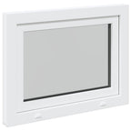 Finestra per Soffitta RISOR 80 x 70 cm PVC e Vetro Bianco