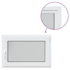 Finestra per Soffitta RISOR 90 x 50 cm PVC e Vetro Bianco