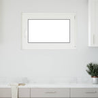 Finestra per Soffitta RISOR 90 x 50 cm PVC e Vetro Bianco