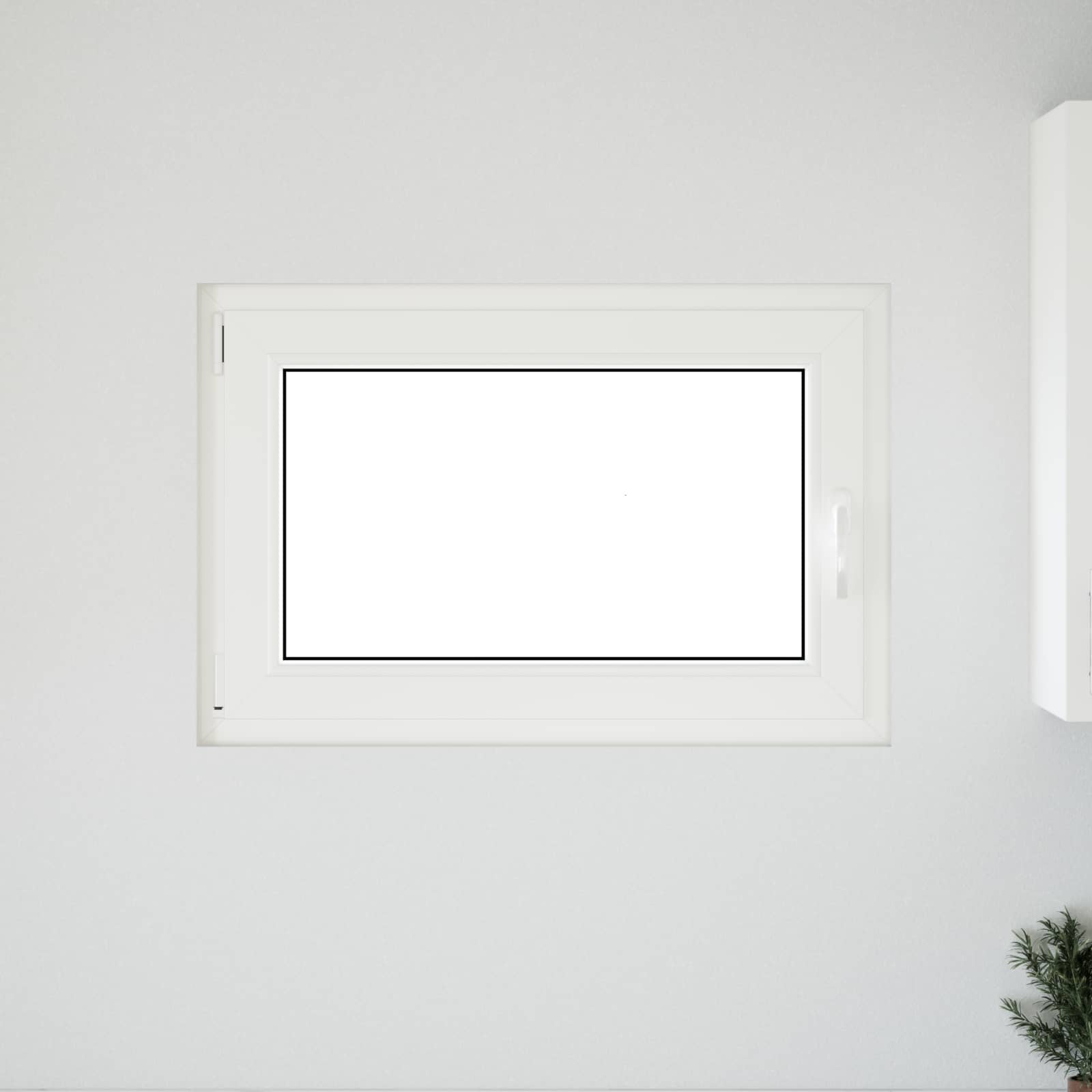 Finestra per Soffitta RISOR 90 x 50 cm PVC e Vetro Bianco