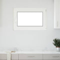 Finestra per Soffitta RISOR 90 x 70 cm PVC e Vetro Bianco
