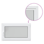 Finestra per Soffitta RISOR 100 x 50 cm PVC e Vetro Bianco