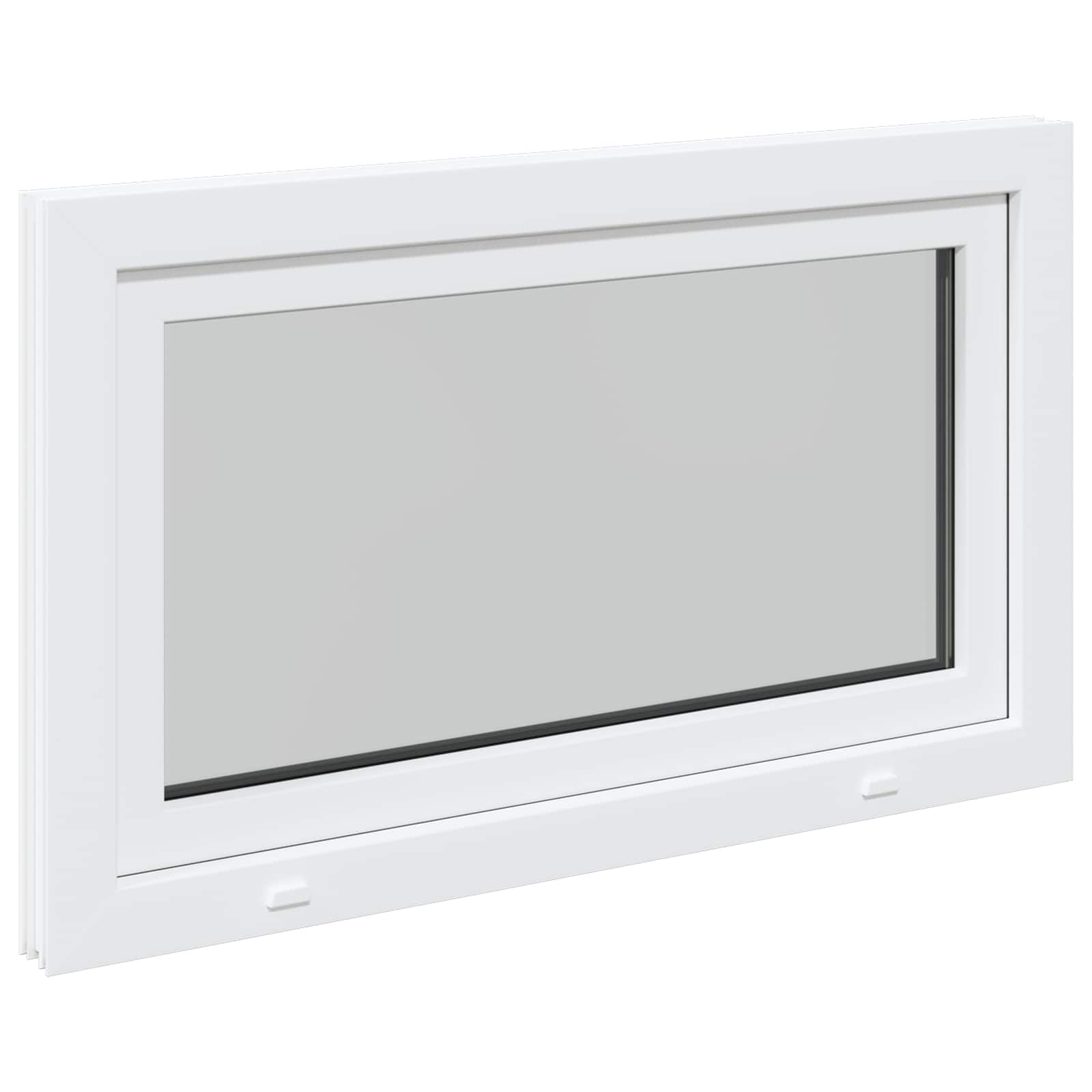 Finestra per Soffitta RISOR 100 x 50 cm PVC e Vetro Bianco