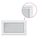 Finestra per Soffitta RISOR 100 x 60 cm PVC e Vetro Bianco