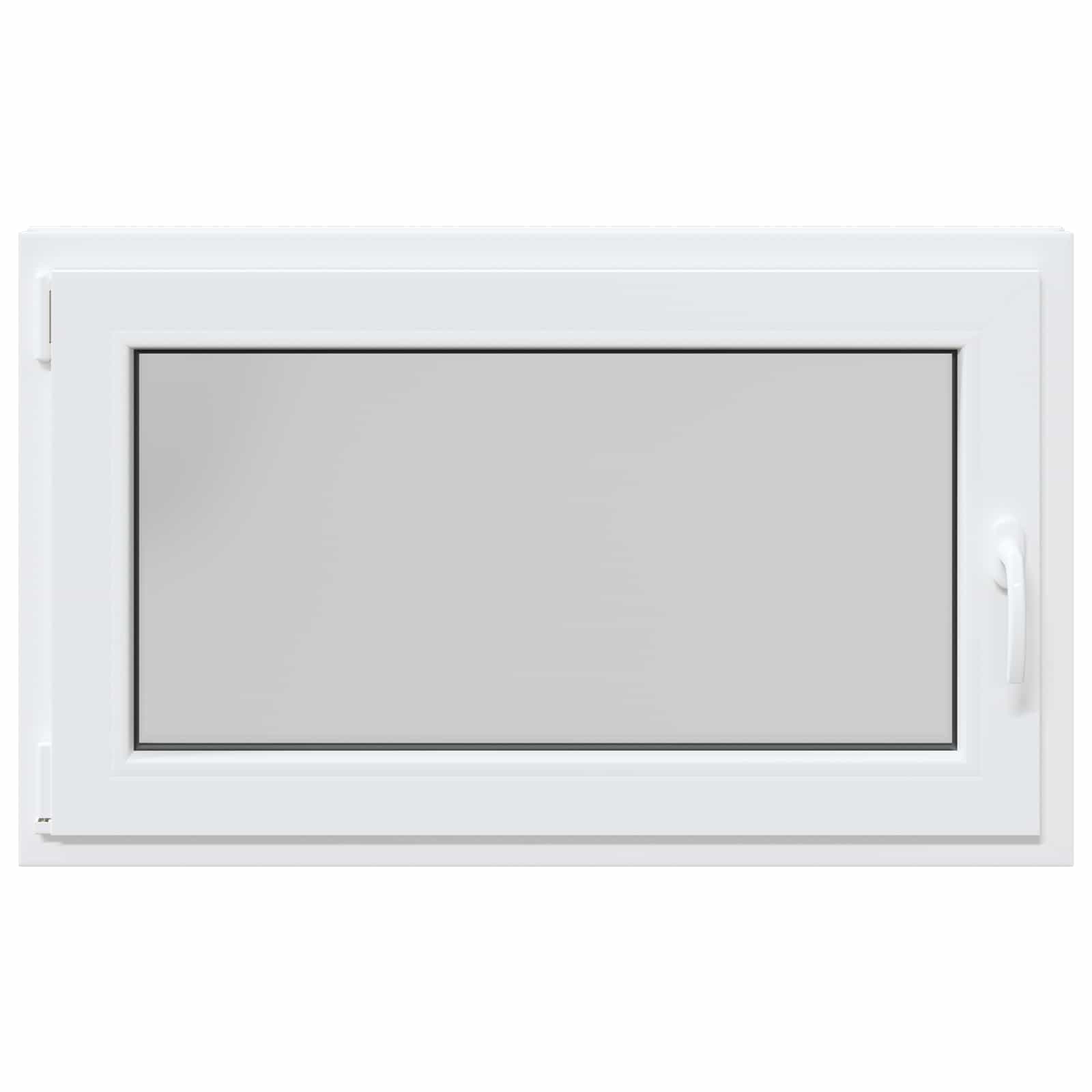 Finestra per Soffitta RISOR 100 x 60 cm PVC e Vetro Bianco