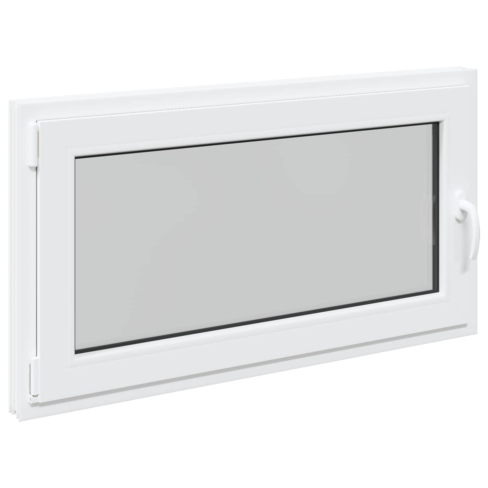 Finestra per Soffitta RISOR 110 x 60 cm PVC e Vetro Bianco