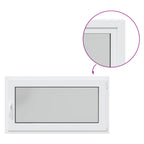 Finestra per Soffitta RISOR 110 x 70 cm PVC e Vetro Bianco