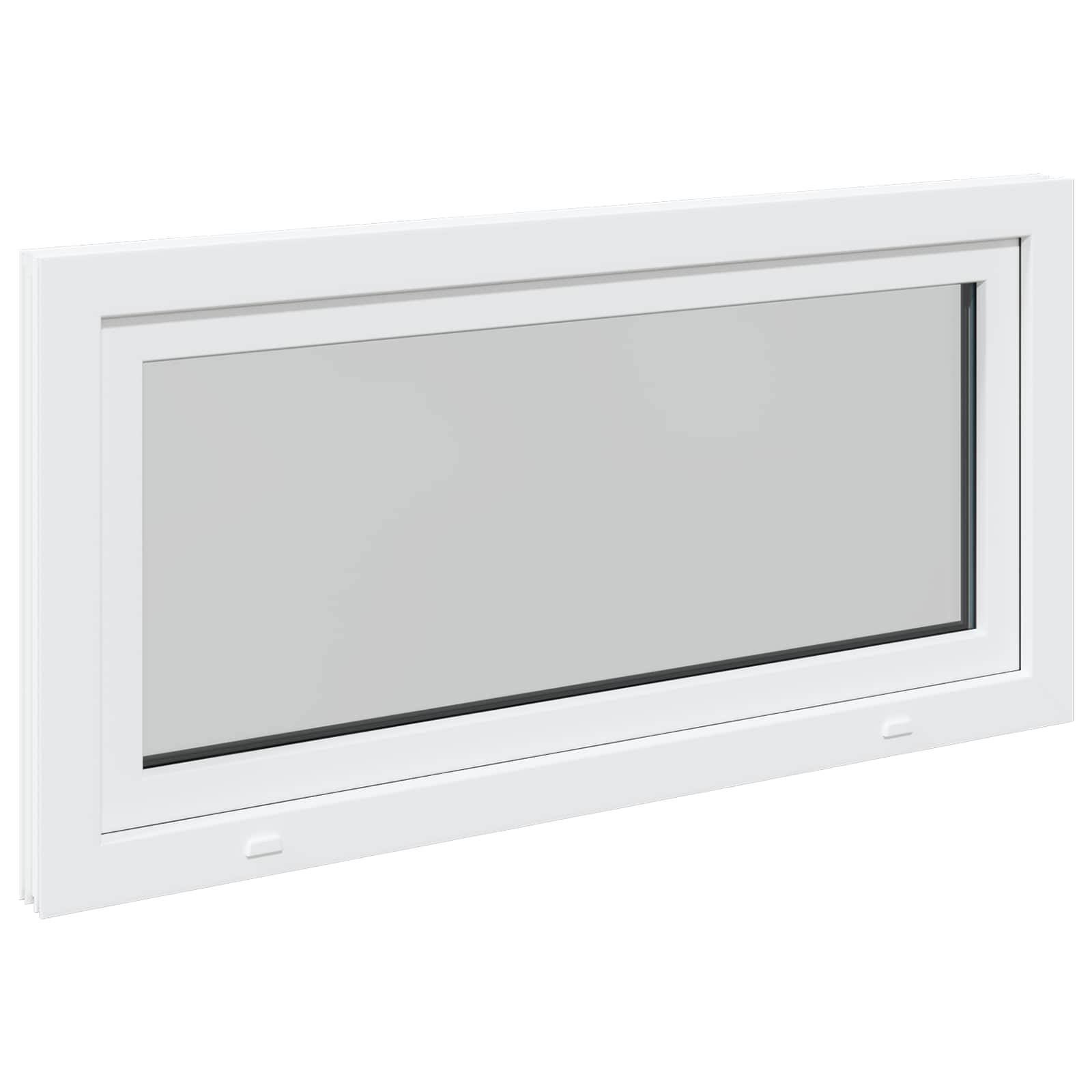 Finestra per Soffitta RISOR 120 x 60 cm PVC e Vetro Bianco
