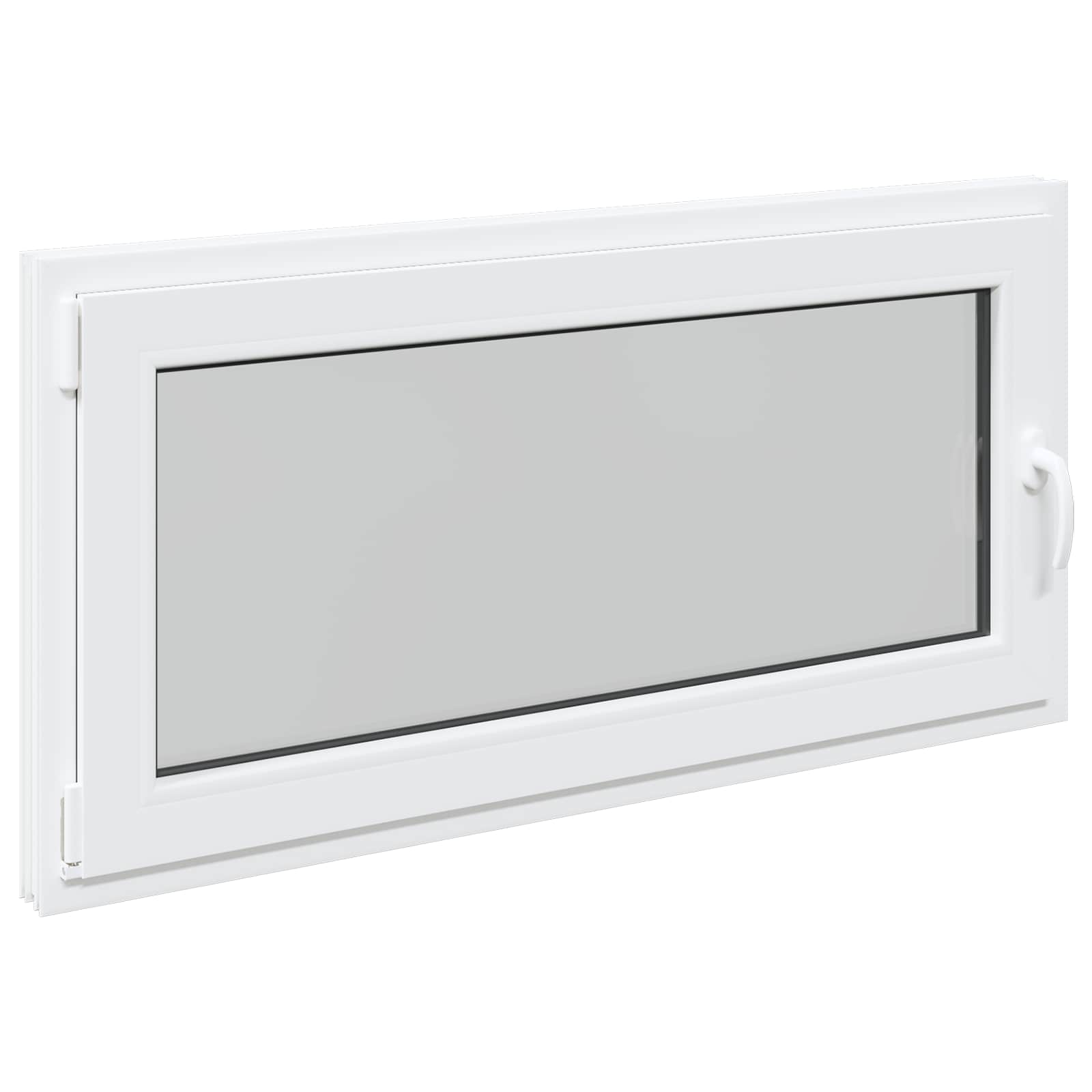 Finestra per Soffitta RISOR 120 x 60 cm PVC e Vetro Bianco