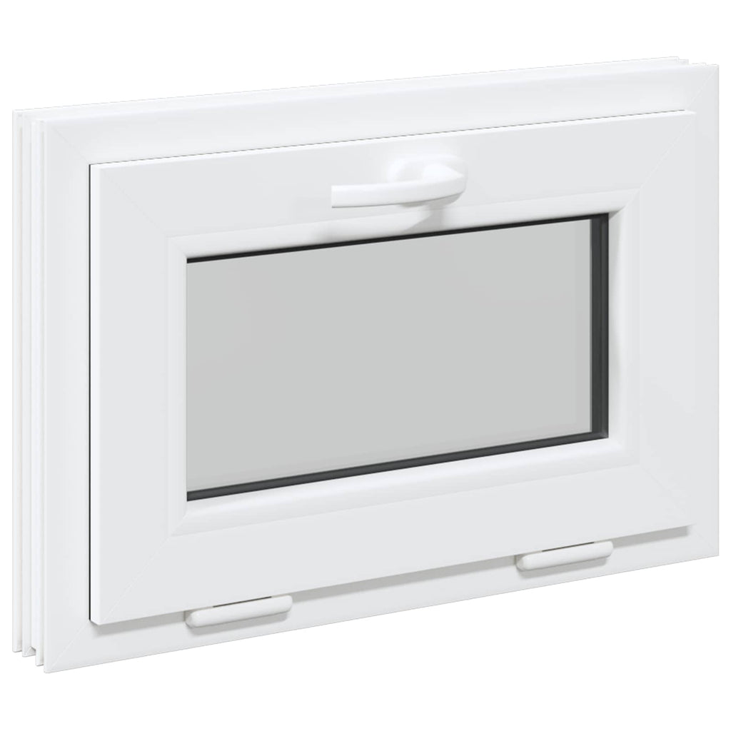 Finestra per Soffitta RISOR 60 x 40 cm PVC e Vetro Bianco