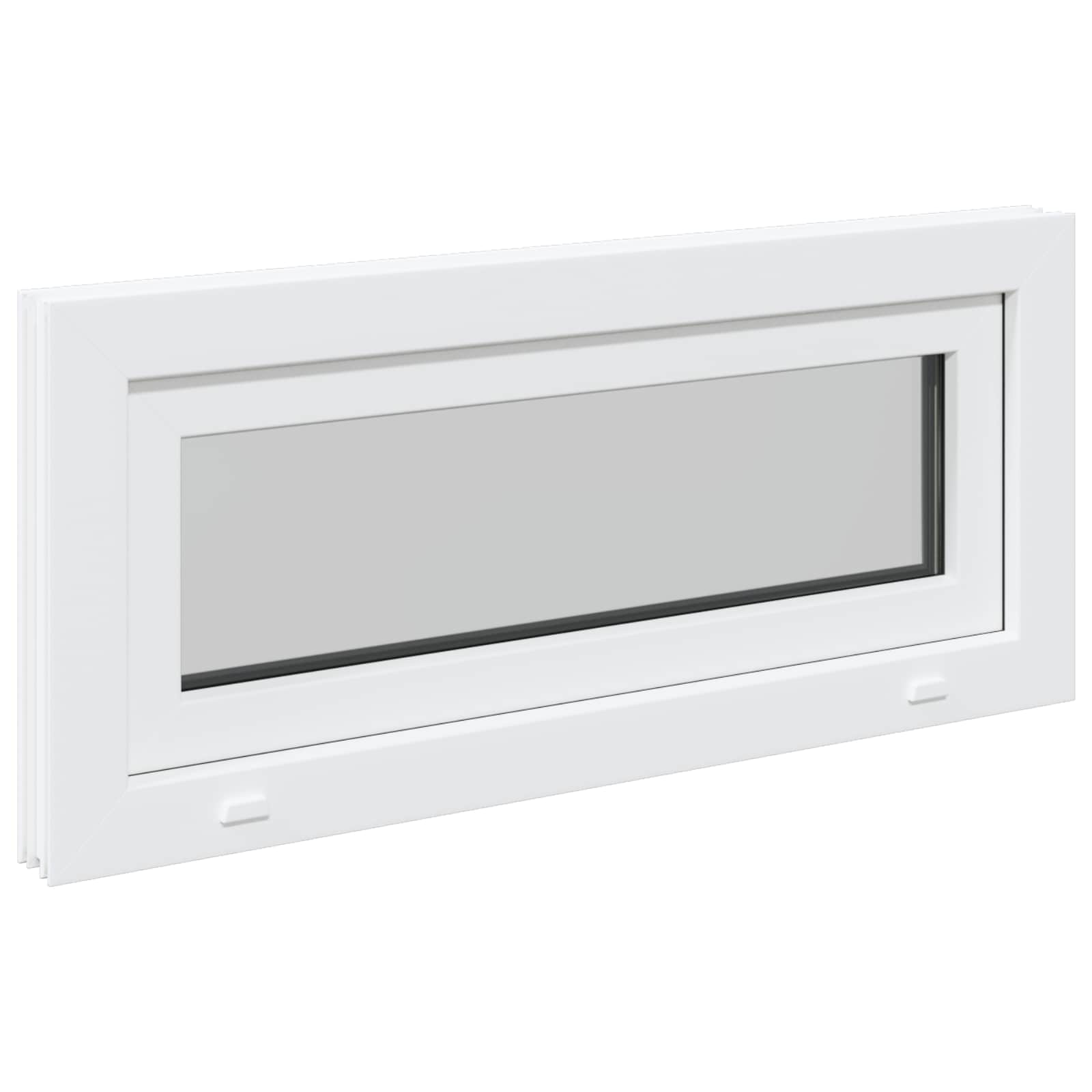 Finestra per Soffitta RISOR 90 x 40 cm PVC e Vetro Bianco