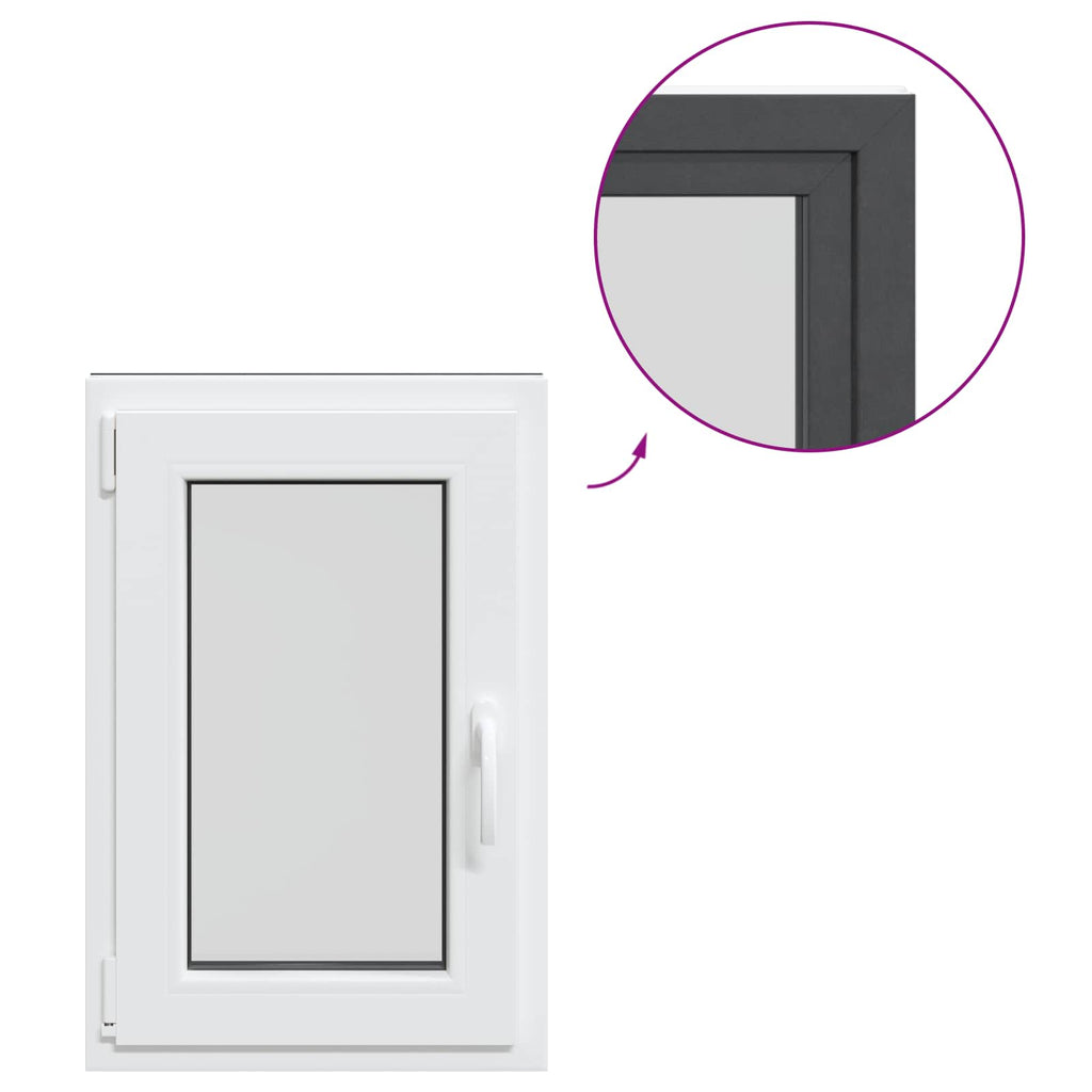 Finestra per Soffitta RISOR 50 x 75 cm PVC Antracite