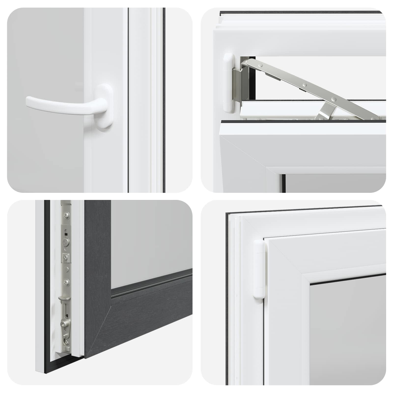 Finestra per Soffitta RISOR 60 x 90 cm PVC Antracite