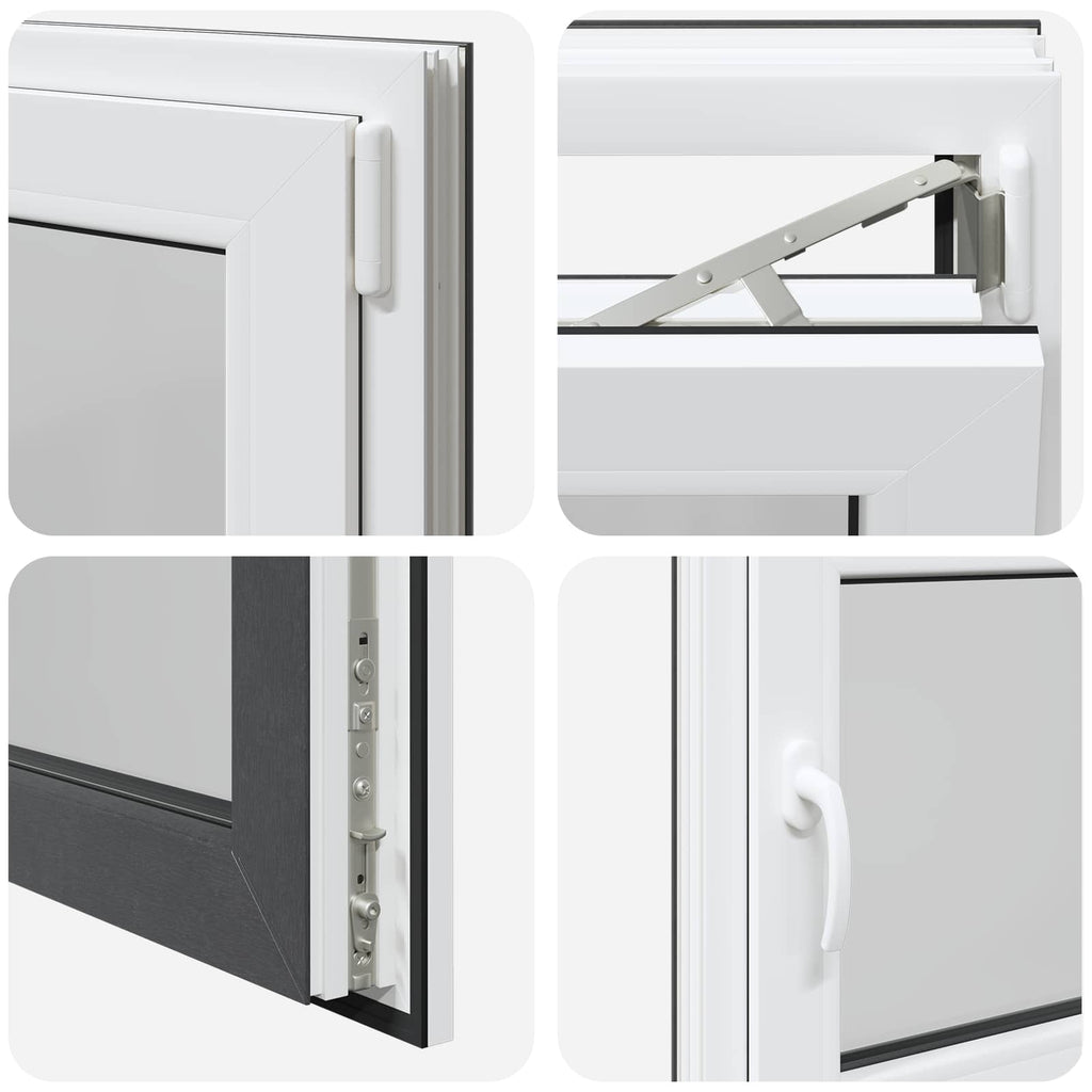 Finestra per Soffitta RISOR 60 x 100 cm PVC Antracite