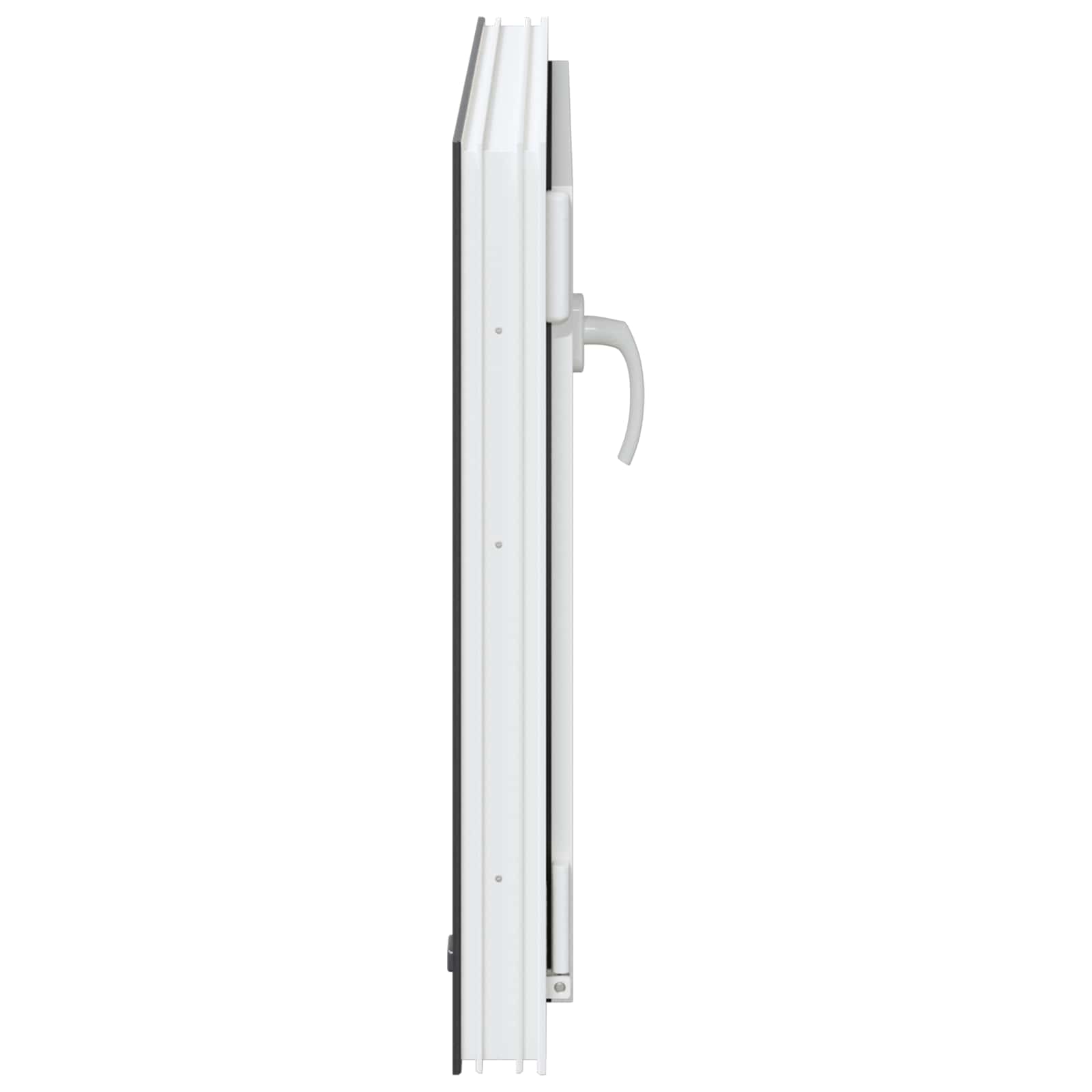 Finestra per Soffitta RISOR 80 x 50 cm PVC e Vetro Antracite