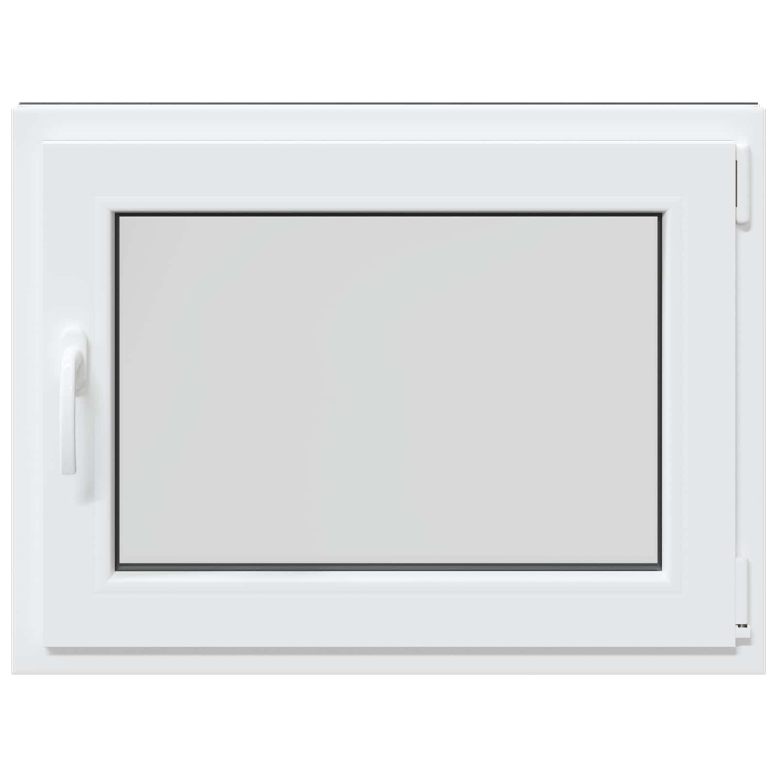 Finestra per Soffitta RISOR 80 x 50 cm PVC e Vetro Antracite